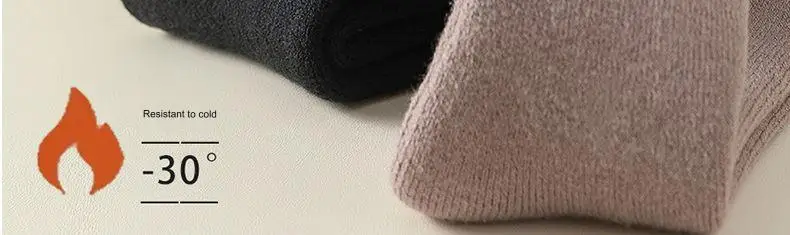 Winter männer Verdickte Warme Socken Plus Große Größe Hohe Qualität Kaschmir Socken Harajuku Retro Casual Terry Schnee Socken – Detail 11