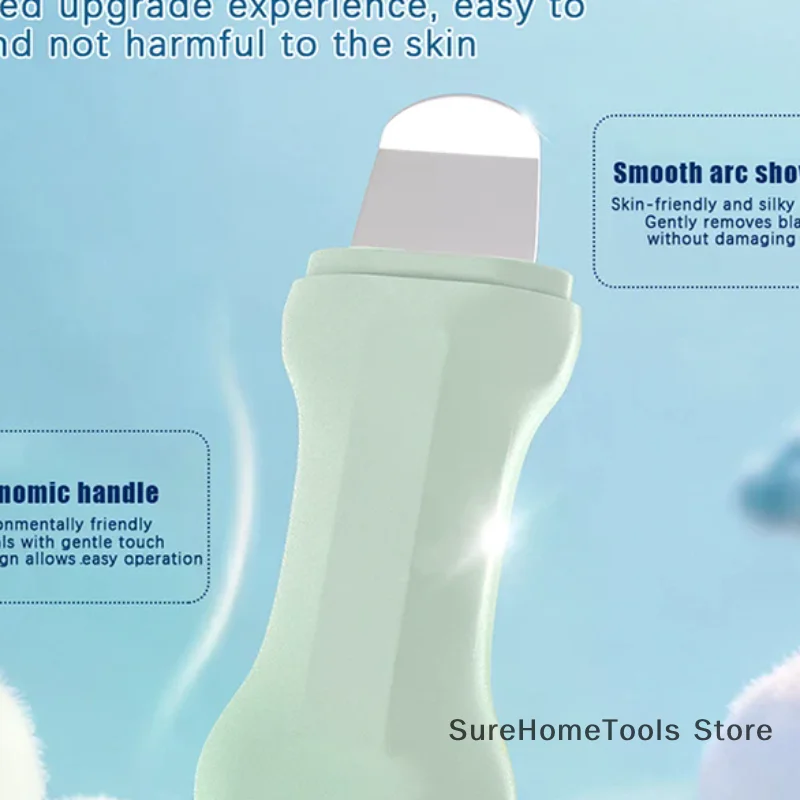 Gesichts Mitesser Entfernung Werkzeug Licht Dünne Gesicht Schaber Für Tiefen Reinigung Gesicht Spachtel Nase Whitehead Reiniger Hautpflege Schönheit Zu