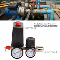 Air Compressor Pressure Switch, Air Pump Controller, Sochi Valve, 1 Inch, 4 Inch, 4 Hole, 90 PSI, 120PSI