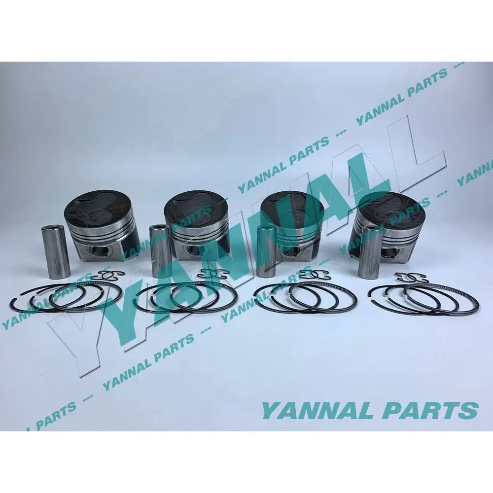 HOT SALE 1 SET FOR KUBOTA ENGINE V2203 V2203B V2203T STD PISTON SET (PIN& CLIP&RINGS)