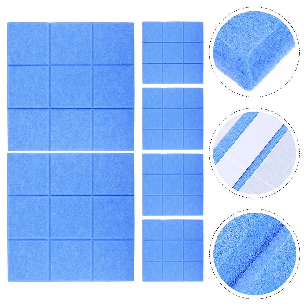 

6 Pcs Felt Wall Stickers Panel Acoustic Isolation Pads Soundproofing Panels Polyester Office