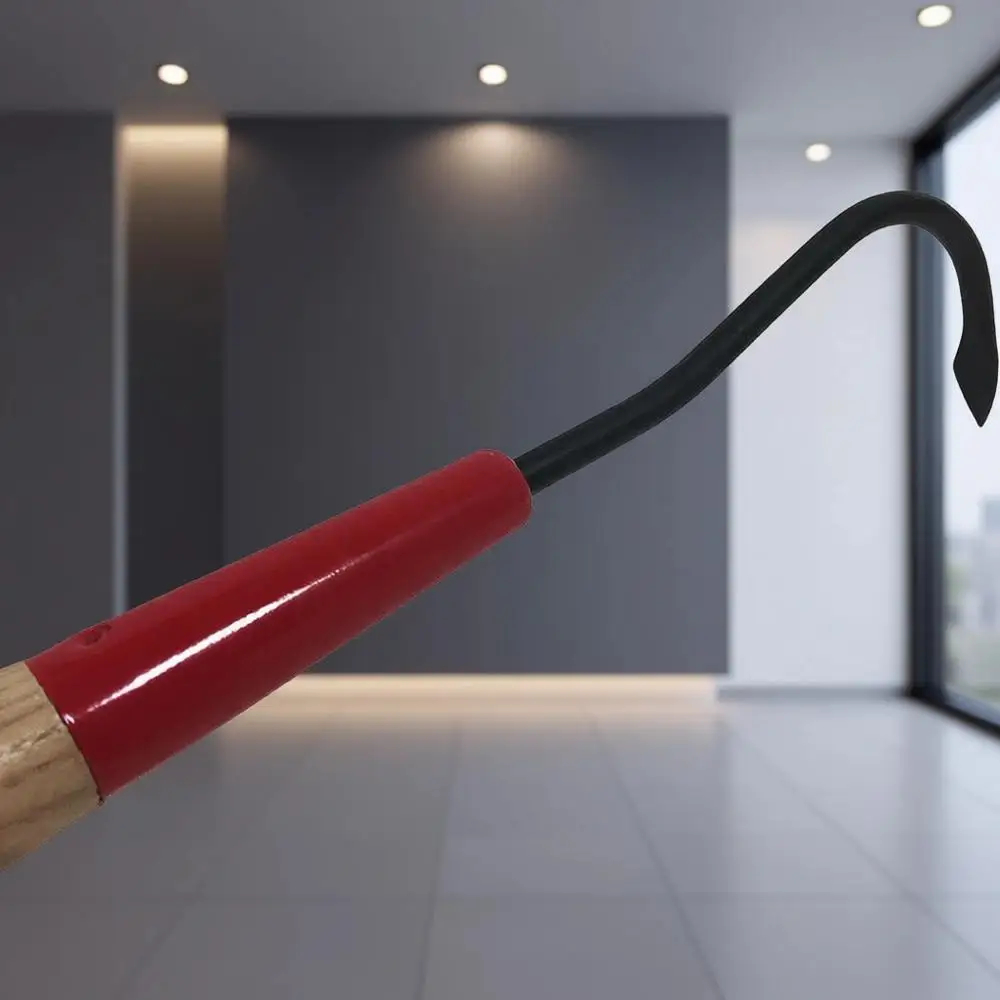 

Manual Gardening Tool: Handheld Single Tine Weeder