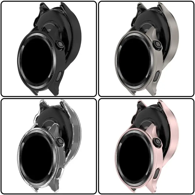 SmartWatch Cover PC Case для Watch ESIM Scratchpropepression Counting Hollow Watch Protector Frame Shell Bumper Shell