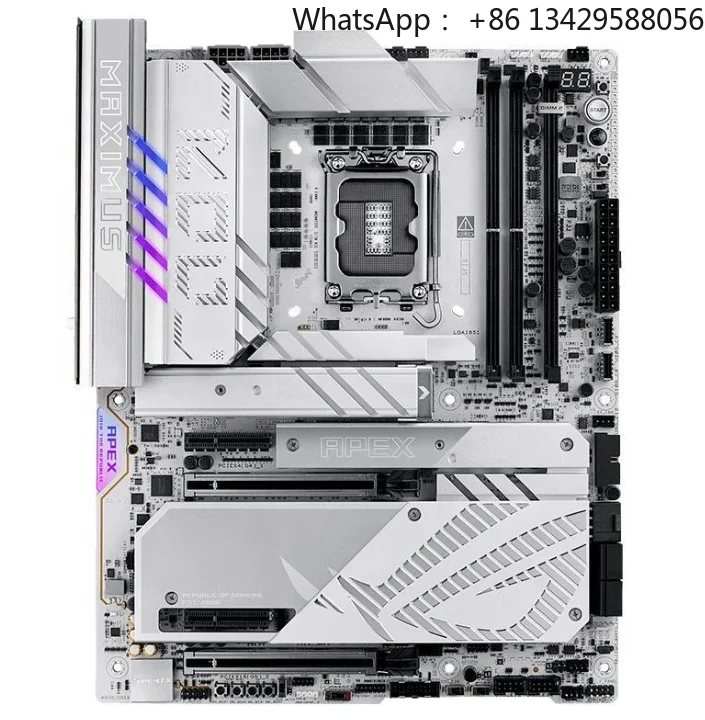 As ROG MAXIMUS Z890 PEX Intal Z890 DDR5 Motherboard Supports 12/13/14 CPU PCI-E X16 M.2 SATA3 for Desktop New Intel Chipset