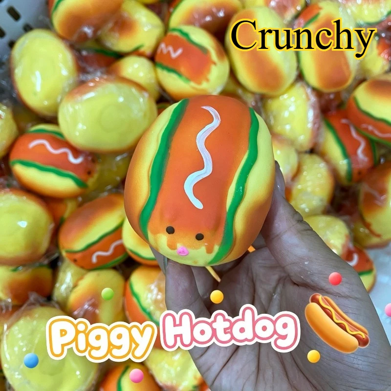 Sensory Fidget Toys - Bola Squishy Buatan Tangan Bentuk Sosis
