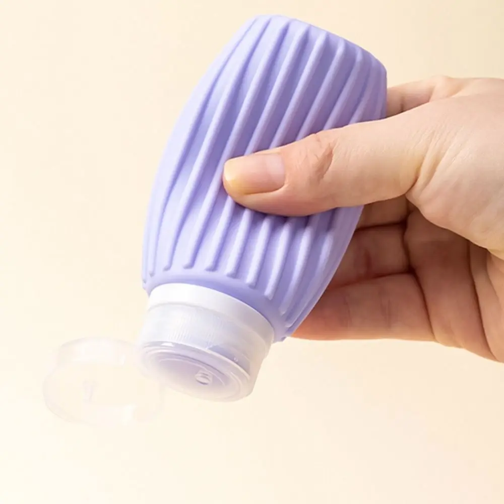 Shampoo vazio Silicone garrafa, grande capacidade, portátil, reutilizável, loção, casa suprimentos