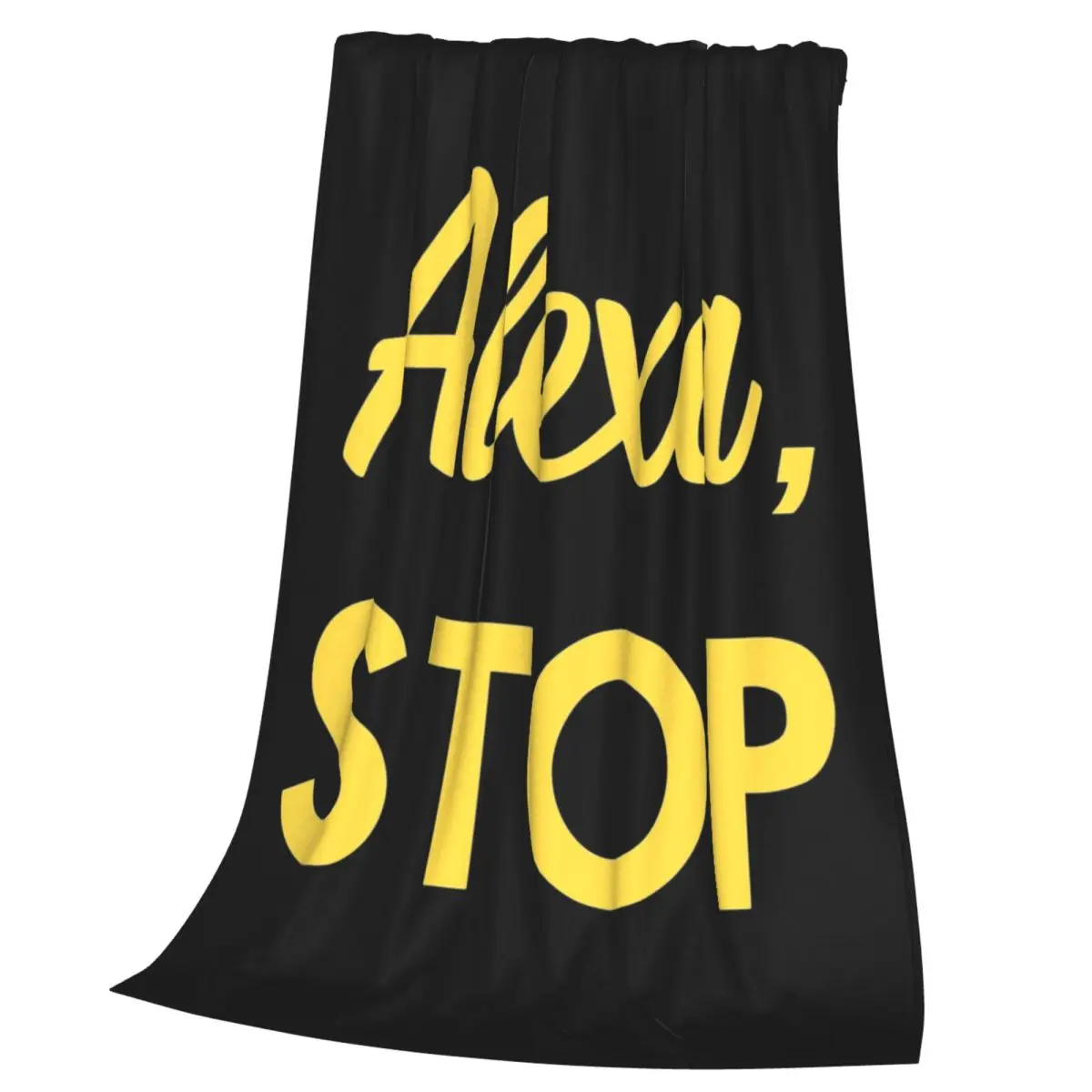 Alexa, Stop Solar Opposites Blankets Soft Warm Flannel Throw Blanket Bedding for Bed Living room Picnic Travel Home Couch
