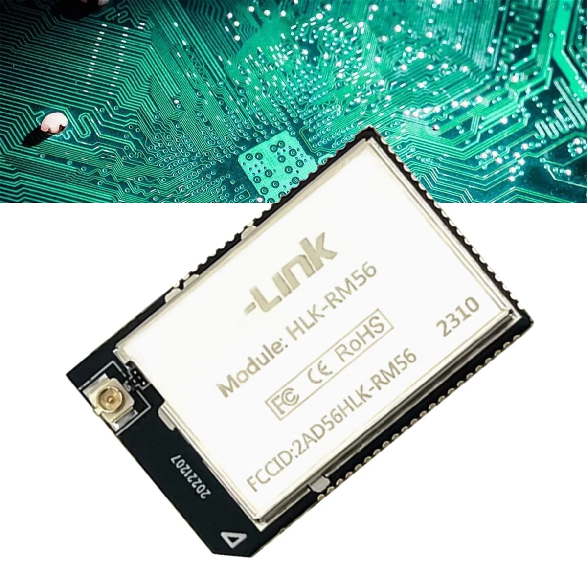 Hot! RM56 WIFI Module 2.4G/5.8G Dual-Band WIFI+BT/BLE5.2 Supports Standard 802.11 A/B/G/N RM56 Module