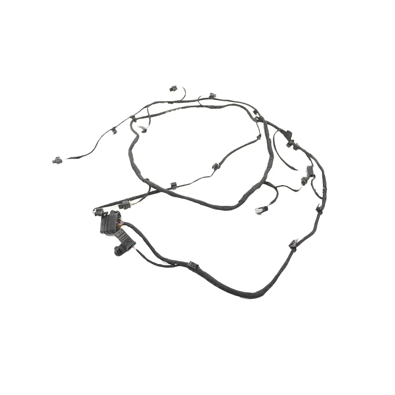 Vehicle body fixed bracket base  Wire harness inside the front bumper Wire harness  Wire harness, front bumper