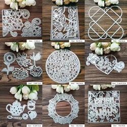 Decorative Pattern Series Metal Cutting Dies for Scrapbooking and Card Making Paper Craft Album Decorative Embossing Cut Die