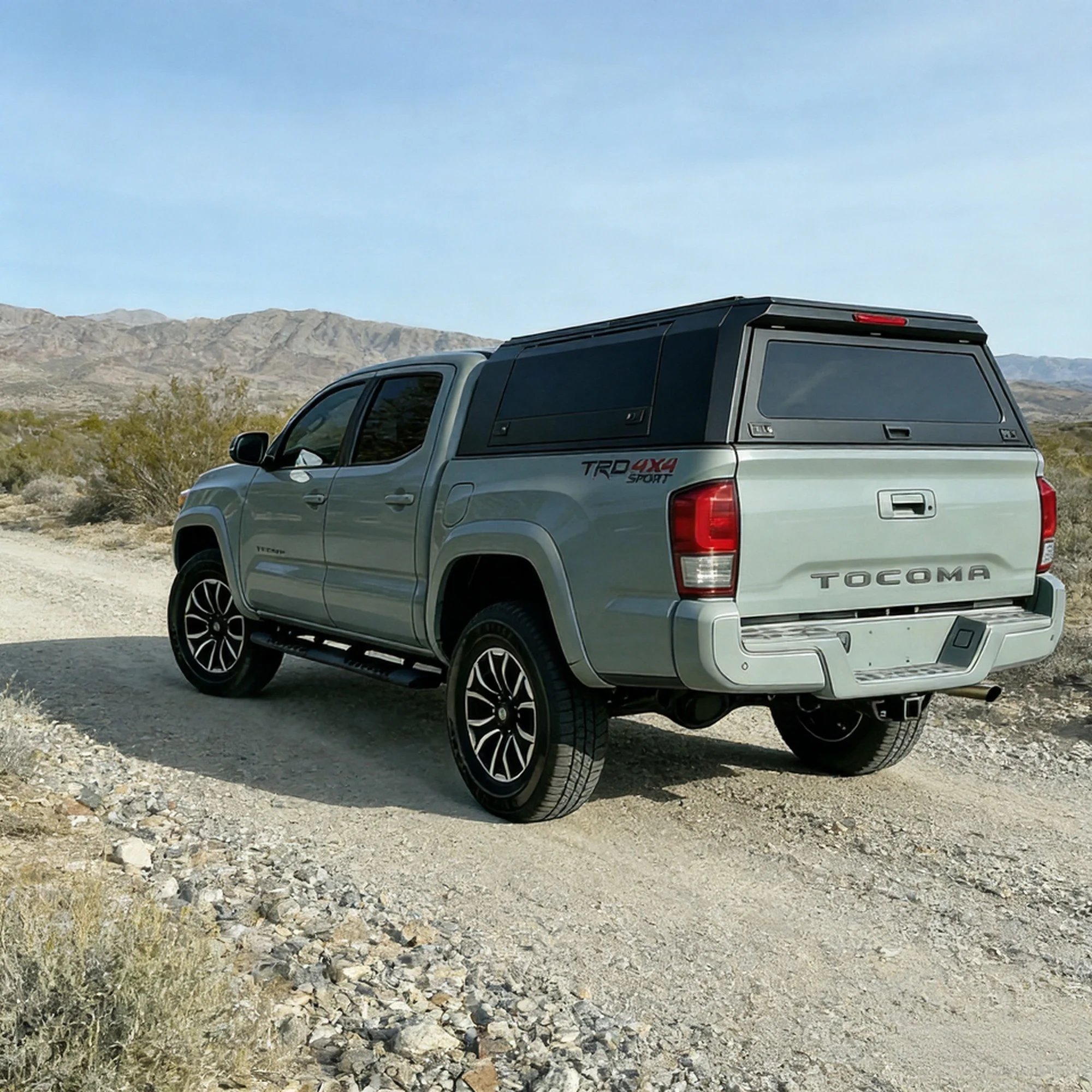 

Factory Direct Aluminum Truck Bed Topper Truck Canopy Shell Pickup Tacoma Camper Top for Toyota Tacoma 5.0FT