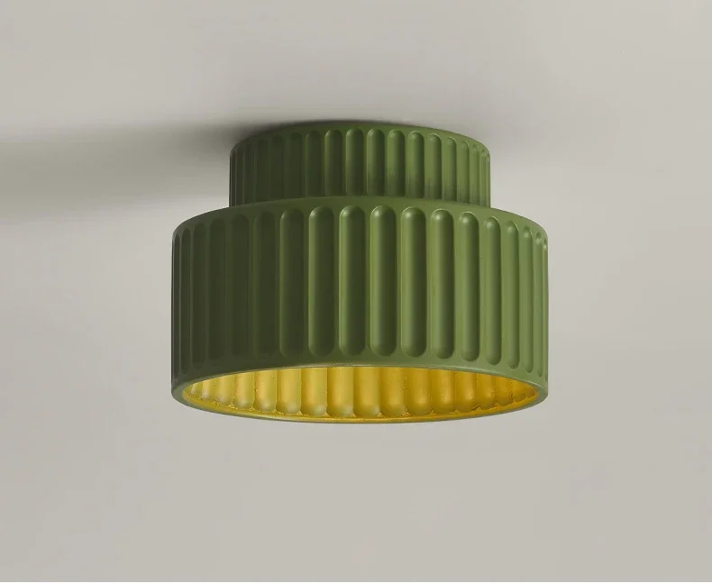Nordic Surface Mounting Ceiling Light Resin Lamp For Bedroom Hallway Living Room