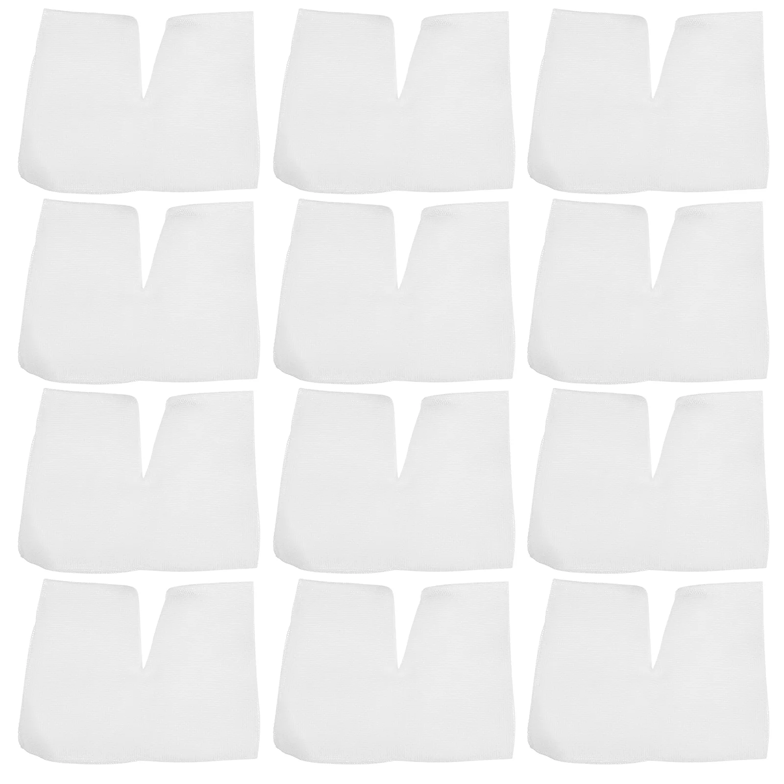 

10 Packs Tracheostomy Intubation Cushion Sterile Gauze Pads Mesh Cotton Yarn Non Stick for Wounds