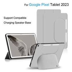 Funda inteligente para tableta Google PIxel, carcasa protectora de PU con soporte abatible de 11 pulgadas, GTU8P, novedad de 2023