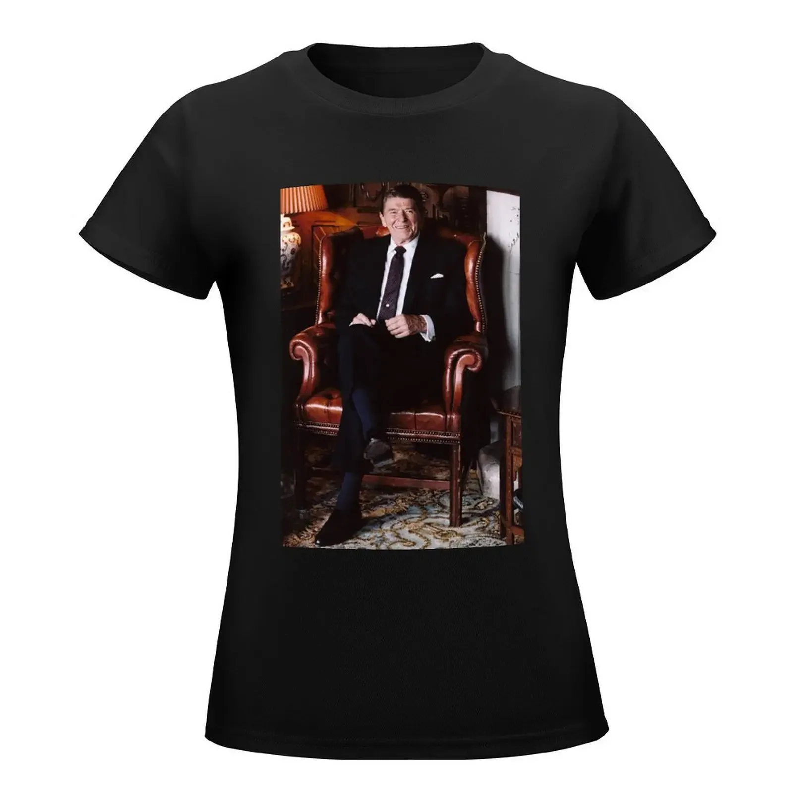 Ronald Reagan White House Photo Photograph Picture Reagan Ronald 1984 1980 80 '84 '80 84 Campaign T Shirt Hoodie Sticker T-Shirt