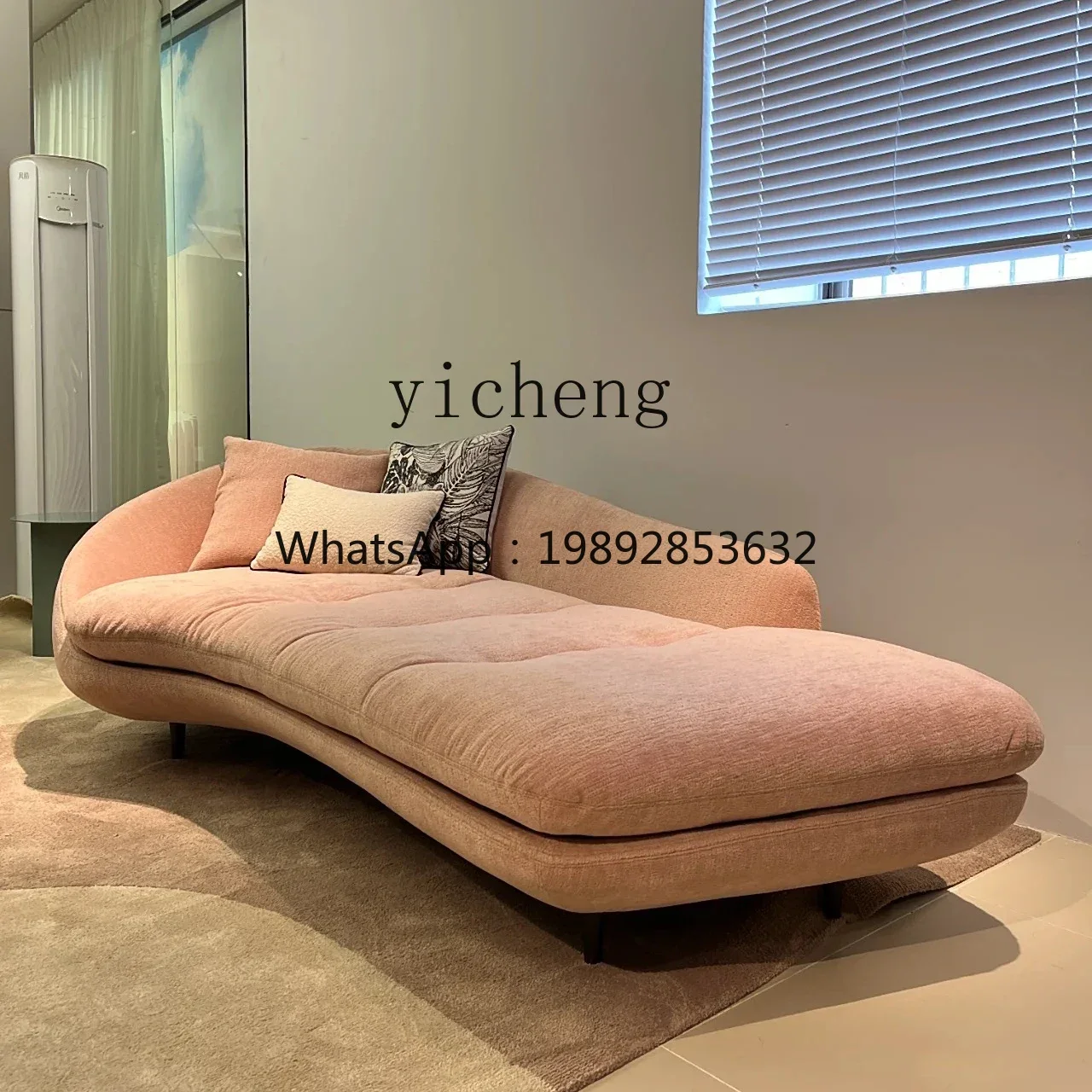 J-3 Liegesessel für Villa und Wohnzimmer, Schlafzimmer-Schönheitsliege, Stoff-Liegesessel, zusammenklappbar