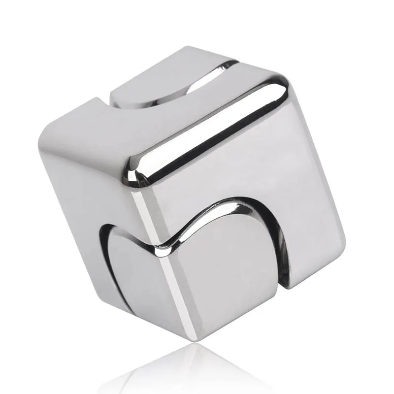 Square Magic Dice Metal Rotate Cube Fidget Spinner Stress Relief Toys Adults Kids EDC Gadgets Juguetes Antiestres Ansiedad