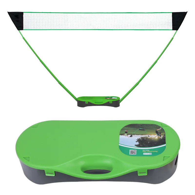 Portable Badminton Net Easy Setup Professional Standard Volleyball Net for Tennis Pickleball Training Indoor Outdoor Sports