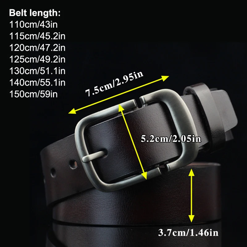 جديد الرجال حزام رسمي بلون إبرة مشبك حزام الجينز حزام أنيق، جلد ناعم مصمم اليدوية ملابس يومية وعملية #5
