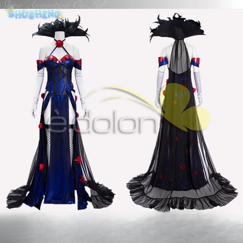 Fire Emblem engane irika Abby Princess cosplay costume dress gloves arm rings silk socks set Halloween party women sexy uniform