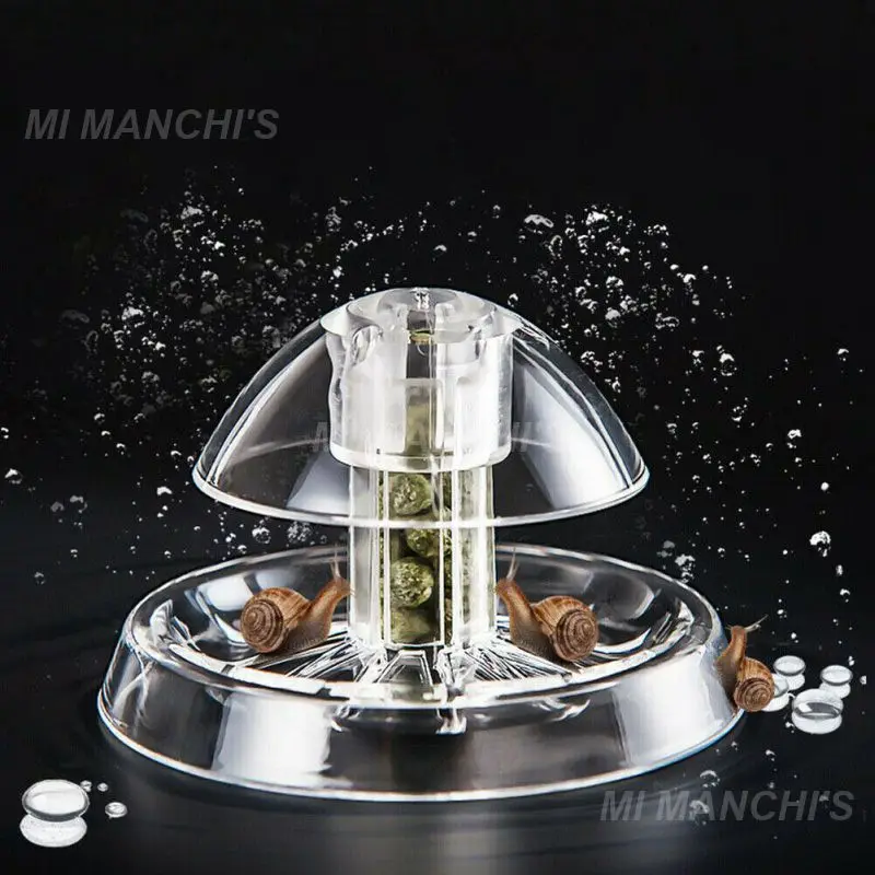 Plastic Transparent Snail Trap Catcher Fish Tank Plants Planarian Pest Catch Box Environment Cleaning Tool Aquarium Accessories