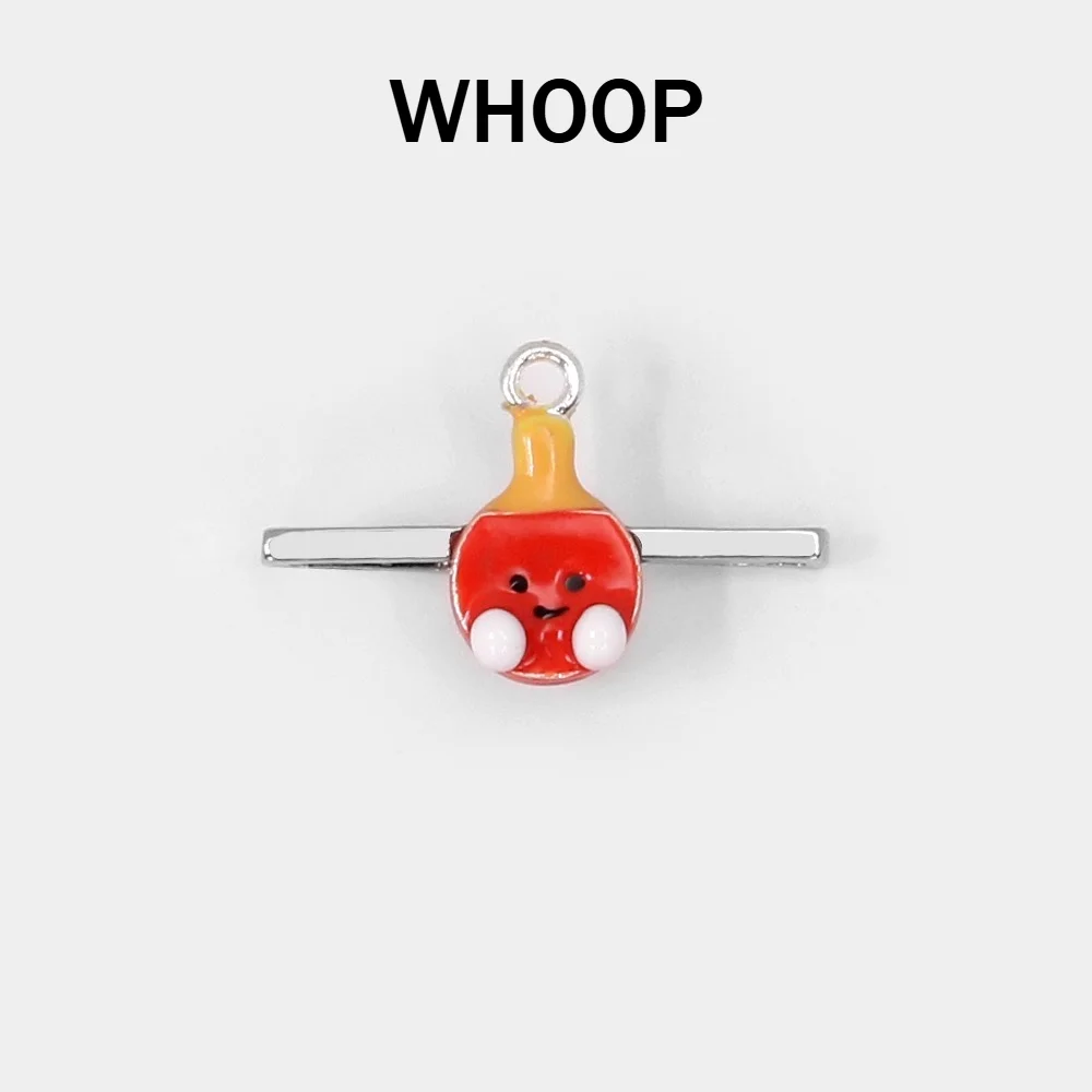 WHOOP Strap Cartoon Enamel Ring Charm Colorful Wristband Decoration Pendant Fashion Accessory