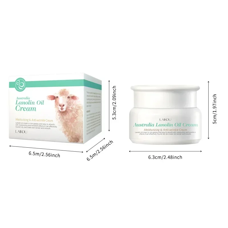

1pcs Australian Lanolin Sheep Oil Cream Sheep Cream Nourishing Cream ​Refreshing ​Nourish Face Skin Care 35g