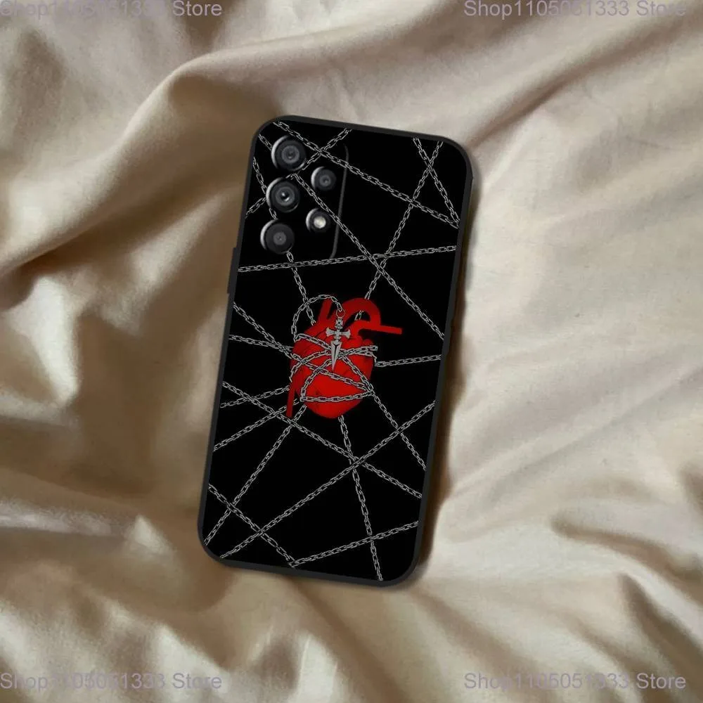 حافظة هاتف هنتر إكس هنتر كورابيكا لهاتف سامسونج جالاكسي A20، A21s، A22، A31، A32، A52، A53، A72، 73، A80 غطاء أسود ناعم