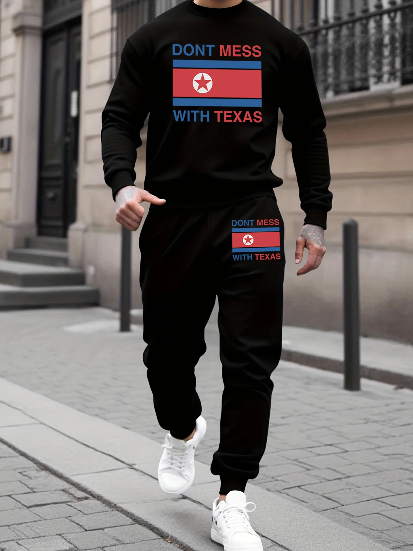 

Не беспорядок с принтами из техаса, мужские спортивные модные спортивные штаны, толстовки, костюмы, теплые бритвы на шнурке, простые повседневные толстовки
