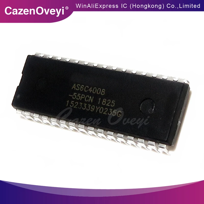 1piece AS6C4008-55PCN AS6C4008 DIP-32