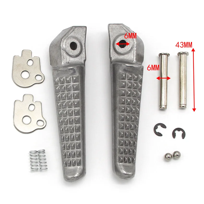

Motorcycle Rear Footrest Foot Pegs Pedals for Honda CB400SF CB500F CB600F CB1000F CB1100SF CB1300S CBR250 300R 600F 650F CRF1000