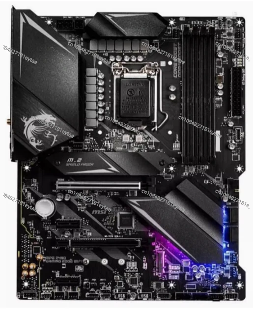 MPG Z490 GAMING EDGE WIFI Motherboard 128GB LGA 1200 DDR4 ATX Z490 Mainboard 100% Tested Fully Work