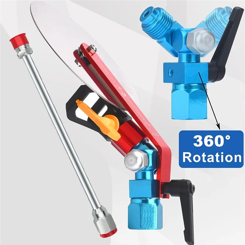 

BMBY-Airless Sprays Guide Tool Kit With 311 315 Tips And 10In Airless Extension Pole,Sprays Guide Accessory Tool For Airless