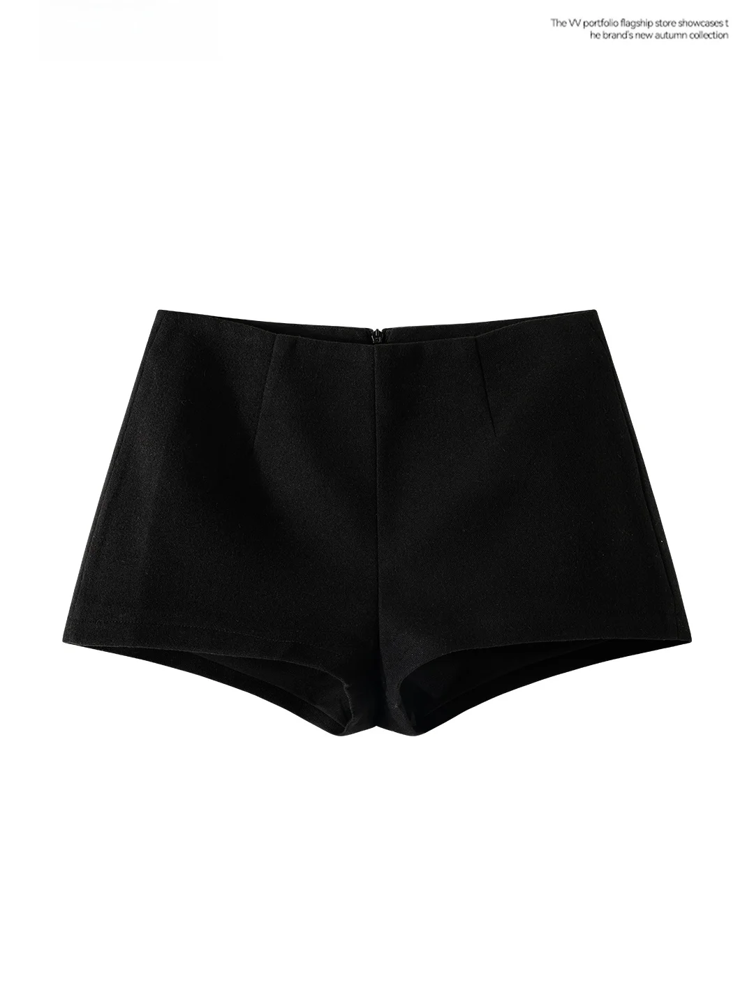 High Waist Tailored Shorts Women's Spring Fashion Black Pants Casual Miniature Ladies' Base Layer Butt Lifting Bottoms