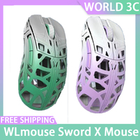 WLmouse Sword X Mouse WanLing PAW3950HS Sensor Nordic 52840 Chip 8K FPS Wireless Gamer Mouse Magnesium Pc Gaming Accessories