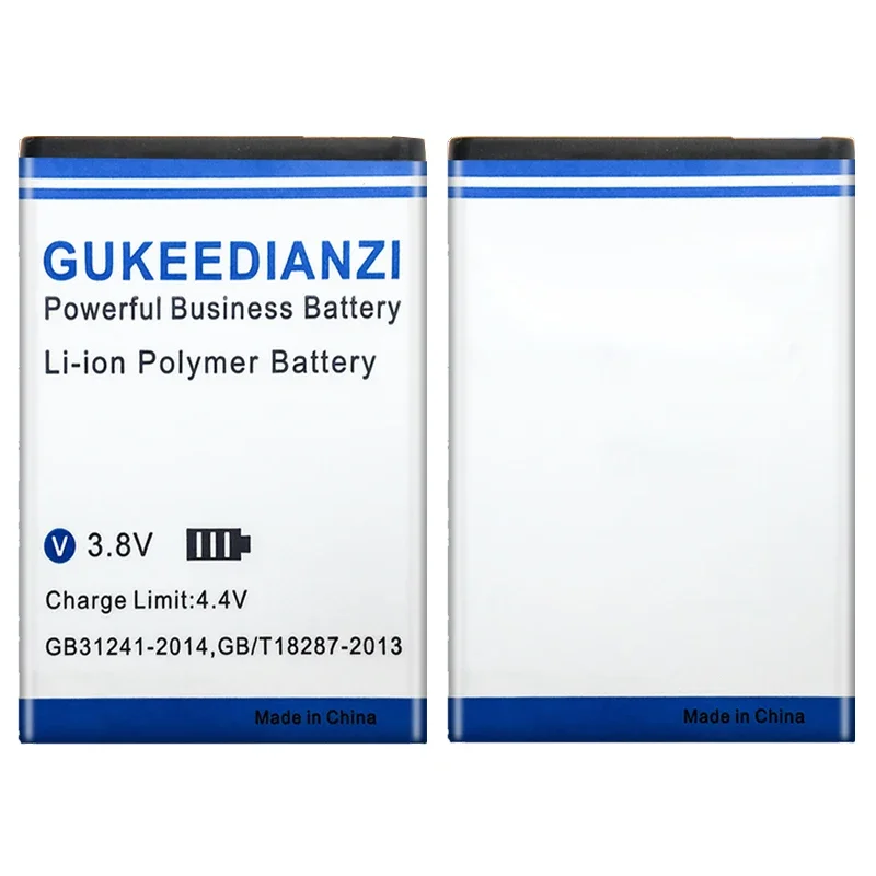 Bateria GUKEEDIANZI de alta capacidade BV-6A 2100mAh para Nokia Banana 2060 3060 5250 C5-03 8110 4G