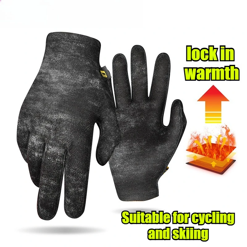 

Creative Winter Inner Gloves Lightweight Quick Dry Touch Screen for Skiing Motorcycle motowolf gloves