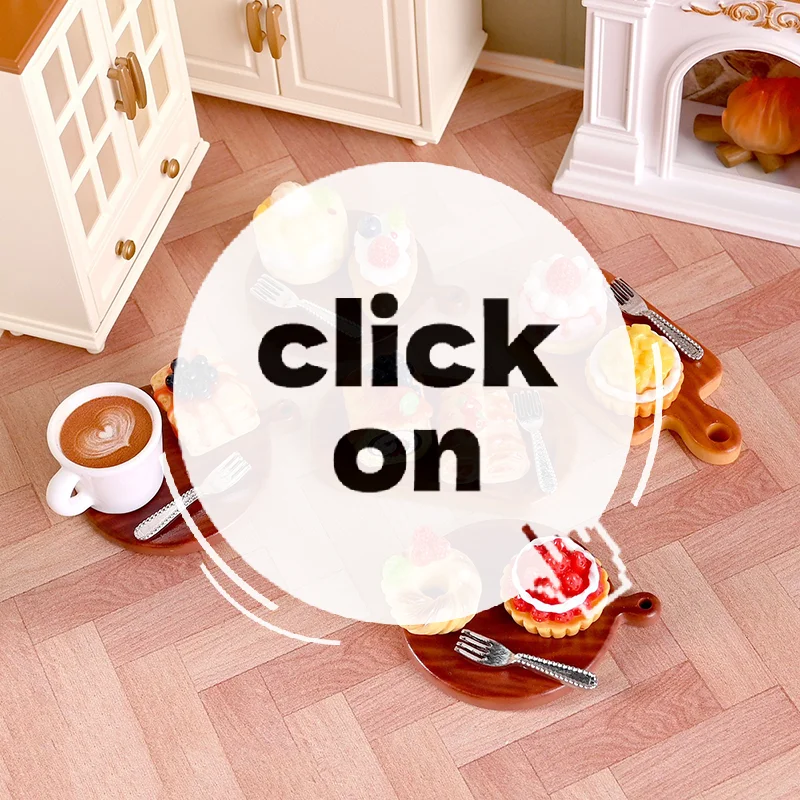 2 قطعة/المجموعة دمية مصغرة كعكة الحلوى نموذج أثاث المطبخ اكسسوارات ل بيت الدمية ديكور الاطفال التظاهر اللعب اللعب هدية