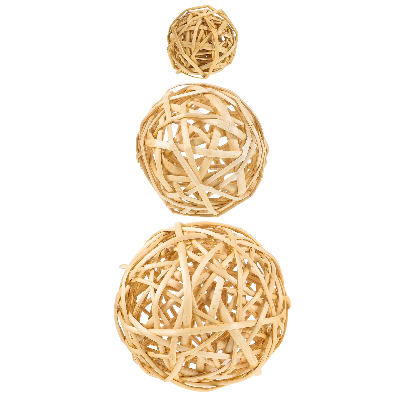 

3pcs Decorative Bowl Fillers Balls Decorative Hanging Ornaments for Home Living Room Bedroom Bathroom Accessories Centerpiece
