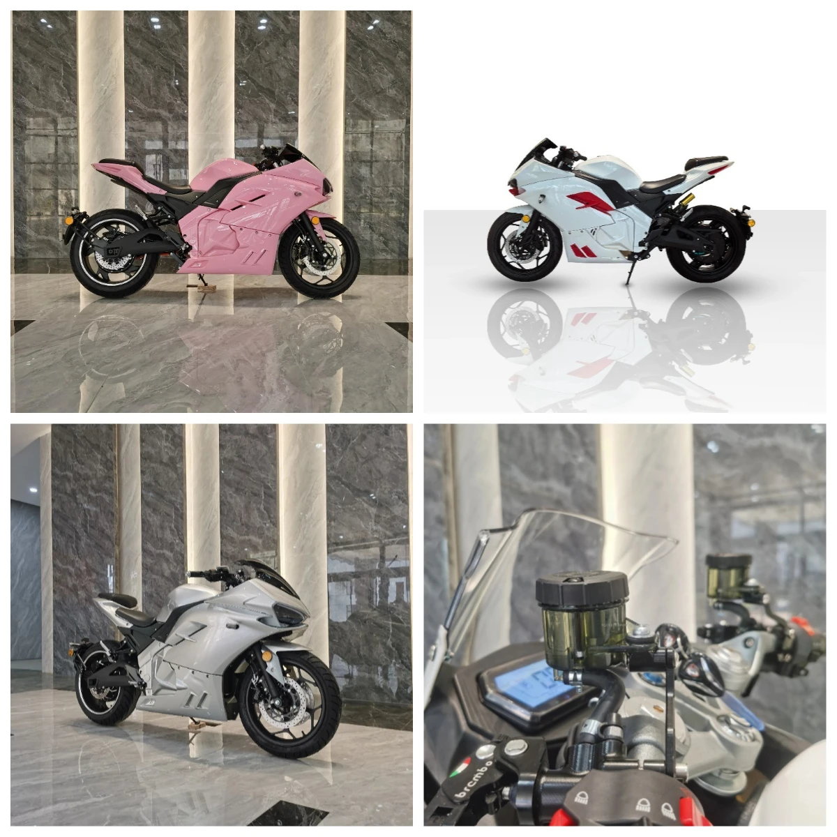 

Популярные электрические мотоциклы-круизеры LUYUAN DK с колесным двигателем 3кВт/4кВт/5кВт/10кВт