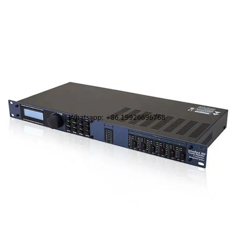 

260 PA Processor Audio Dsp Digital Audio Speaker Management Processor Audio Processor Driverack