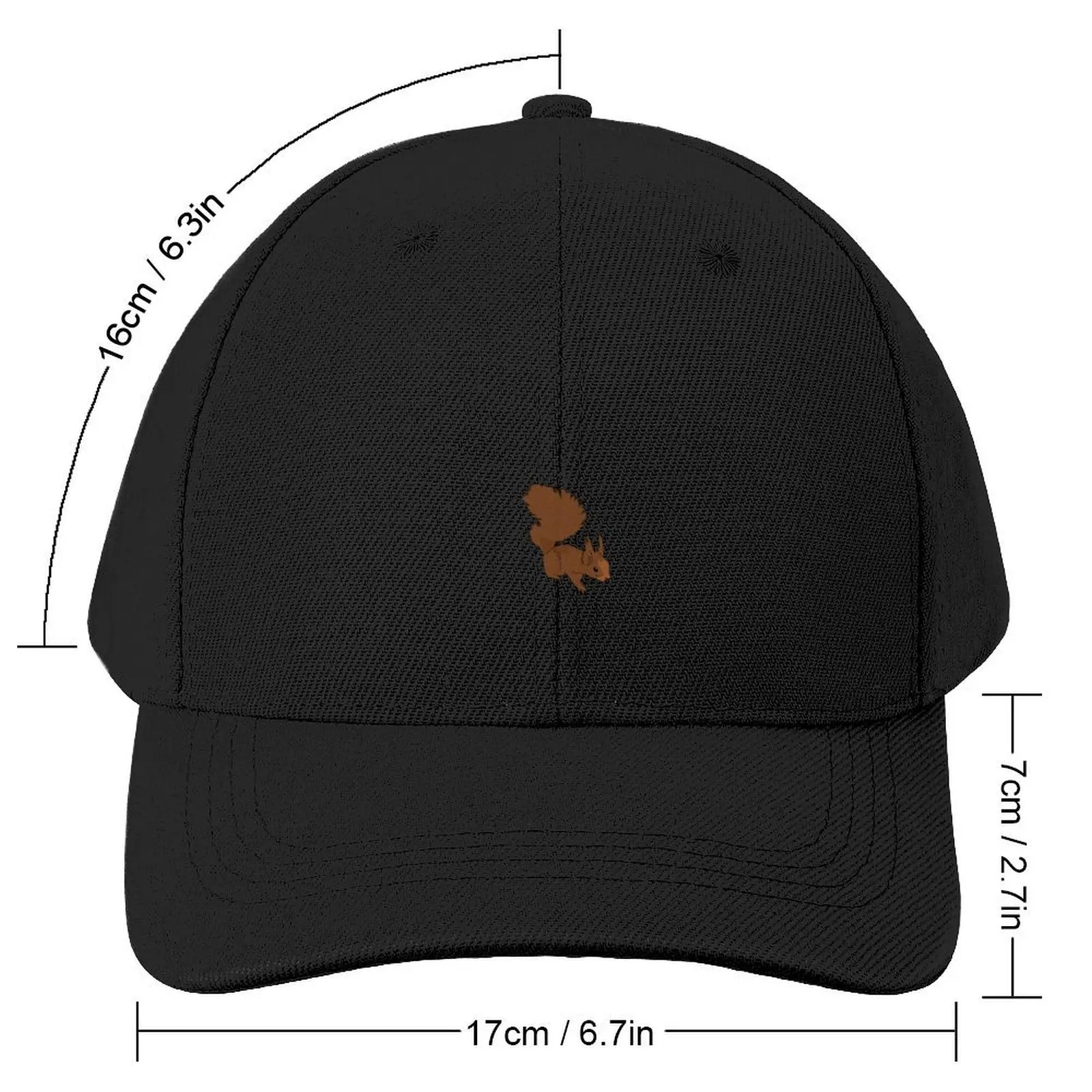 Stout Squirrel Baseball Cap Rugby Rave Anime Women Hats Men's