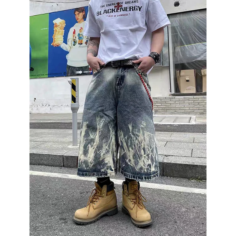 American Vintage 90s High Waist Trashy Loose Jeans 2025 Summer
