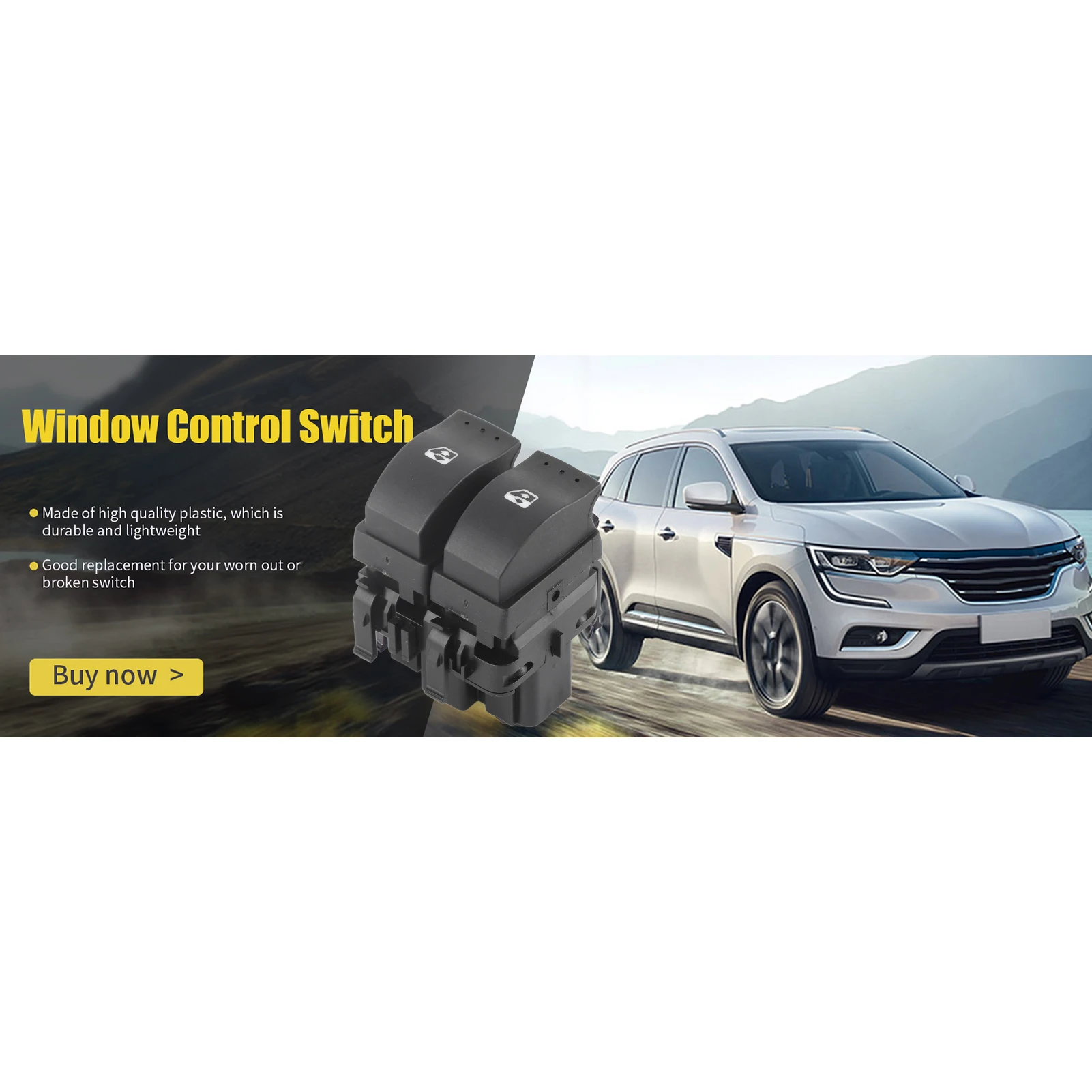 Double Power Window Electric Window Control Double Button For Clio II 2 8200 060 045 Double Window Control