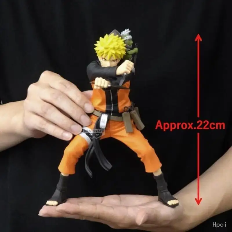In Stock Original Bandai Banpresto Naruto Shippuden Naruto 72 Series Grandista Naruto Uzumaki Anime Action Figures Model Toy - view 6