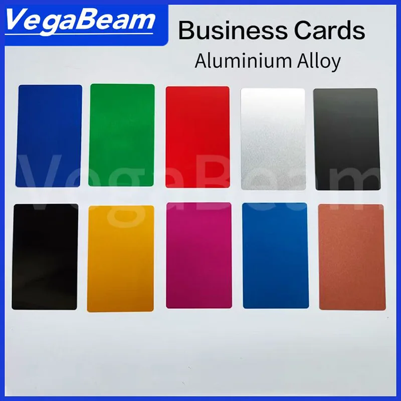 Laser Marking of Metal Cards and Aluminum Sheets - Laser Test - Customized Materials - Dimming - Engraving - Carving - DIY Cards