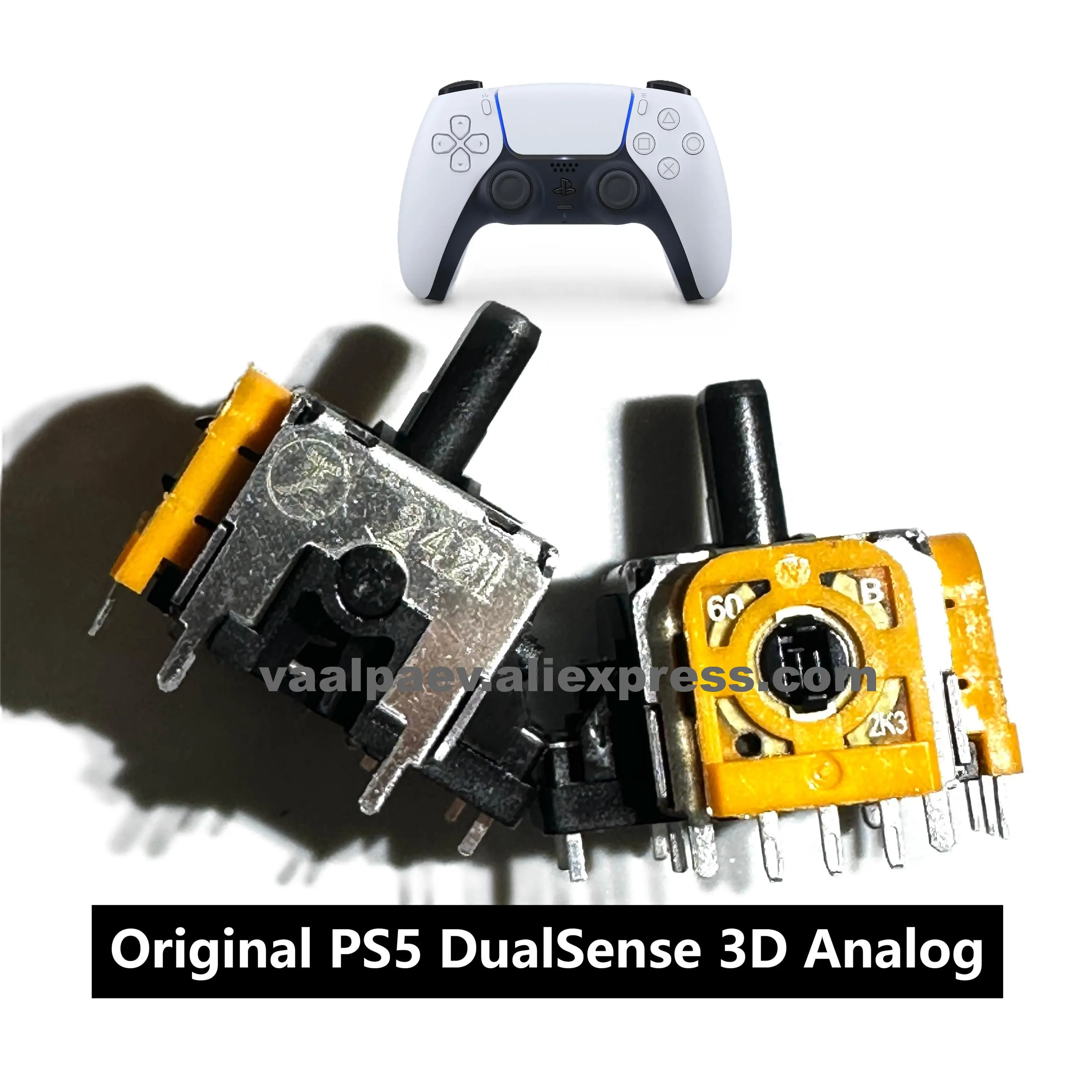 

100pcs For PS5 DualSense PS4 DS4 Original 3D Analog Joystick Potentiometer Wholesale Repair Replacement