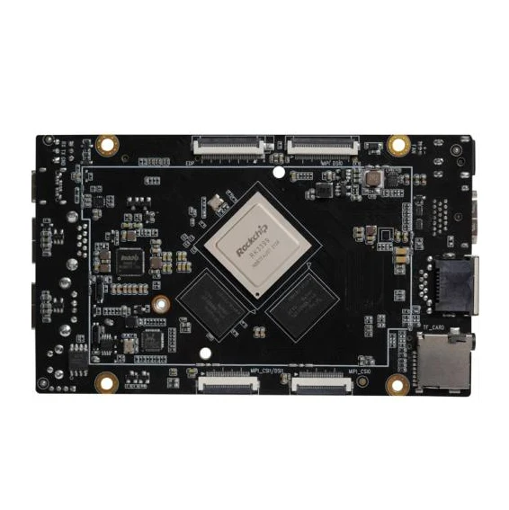 

ROC-RK3399-PC Pro на основе Rockchip RK3399 6-ядерный 64-разрядный ЦП 4 Гб ОЗУ, макетная плата, ОС с поддержкой Android/Ubuntu