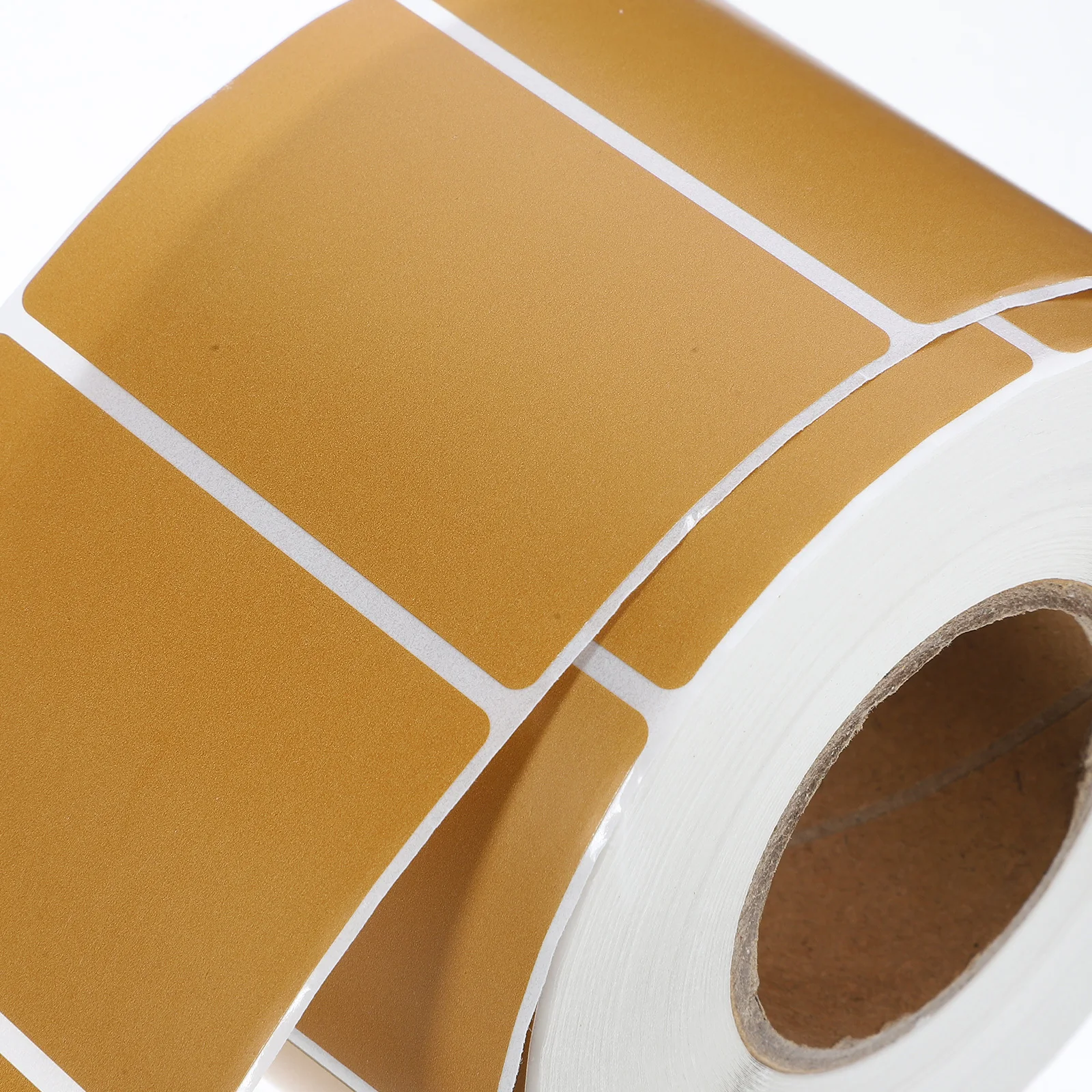 1 ロールのサーマルラベル 印刷可能な空白の配送先住所ラベル バーコードサーマルステッカー用の値札ステッカー