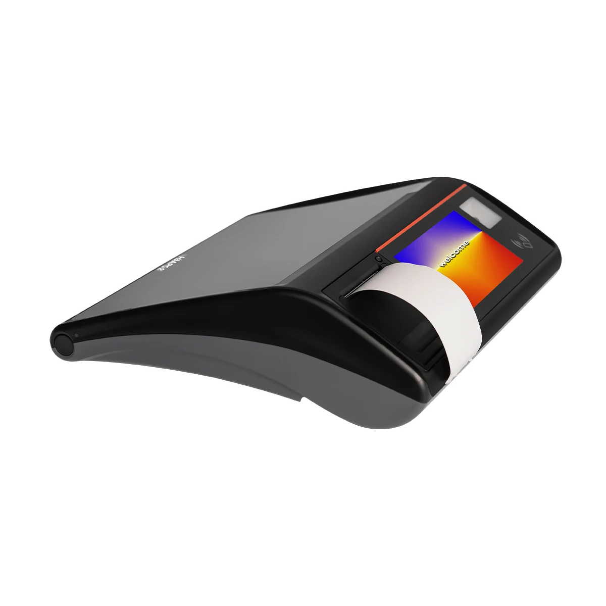 ATV&UTVHbapos Mini Pos System With QR Scanner Thermal Printer NFC Android All in One Pos With Capacitive Touch Lcd Screen